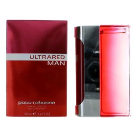 Ultrared by Paco Rabanne, 3.4 oz Eau De Toilette Spray for Men